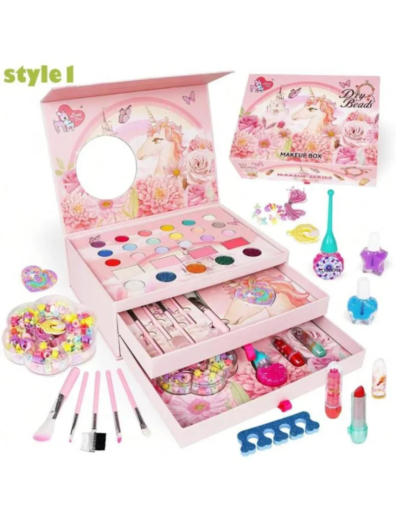 Complete Makeup Layers Cosmetics Box