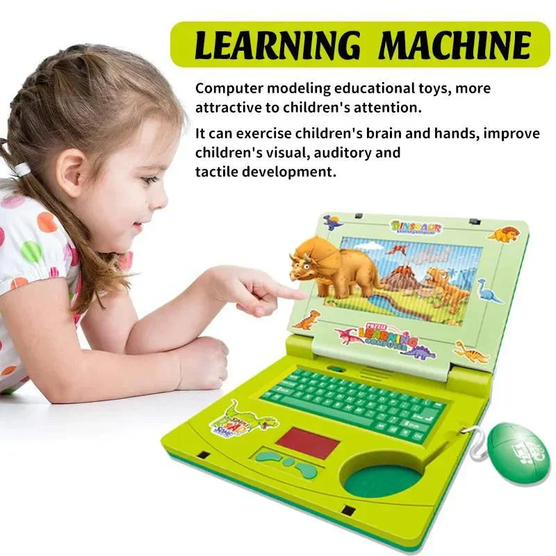 Dinosaur Laptop Toy For Kids