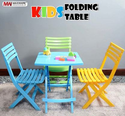 Kids Foldable Chairs and Table