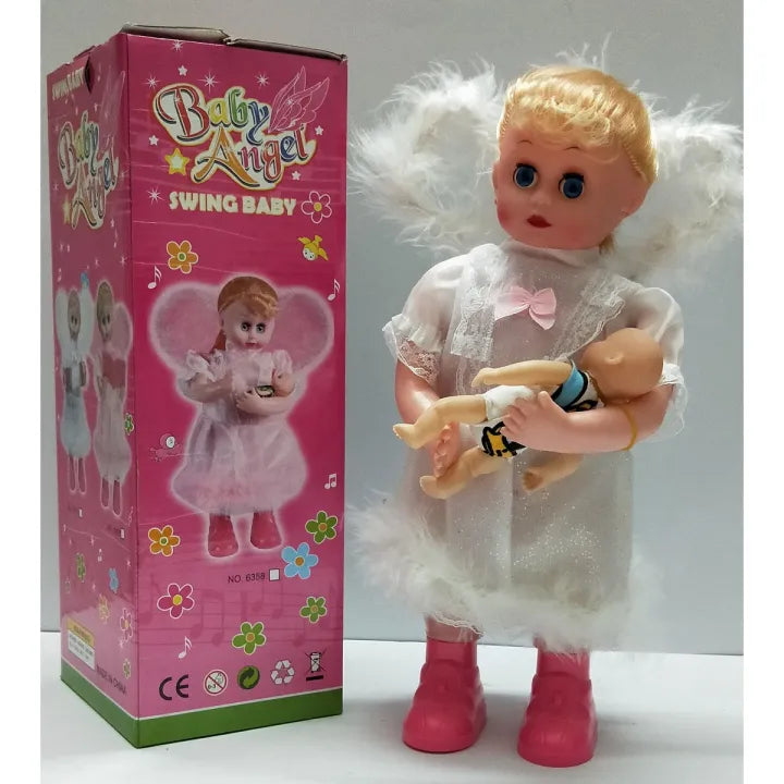 Angel Baby Doll with Music Light and Dancing Along Baby,