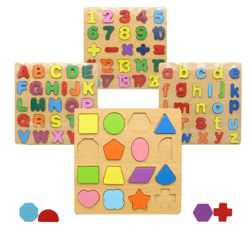 3D Wooden Puzzle Board( Pack Of 4)