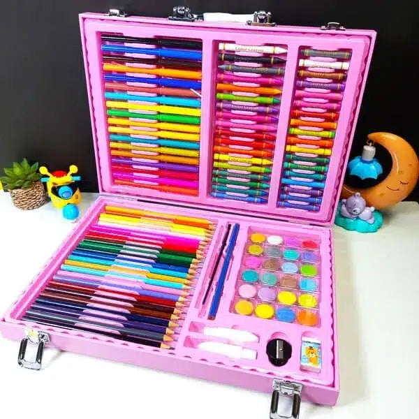 128 Pcs Premium Coloring Kit For Kids