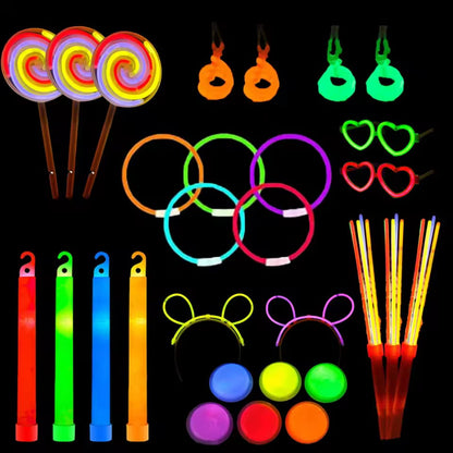 Full Body Glow Costume Kit (158 pieces)