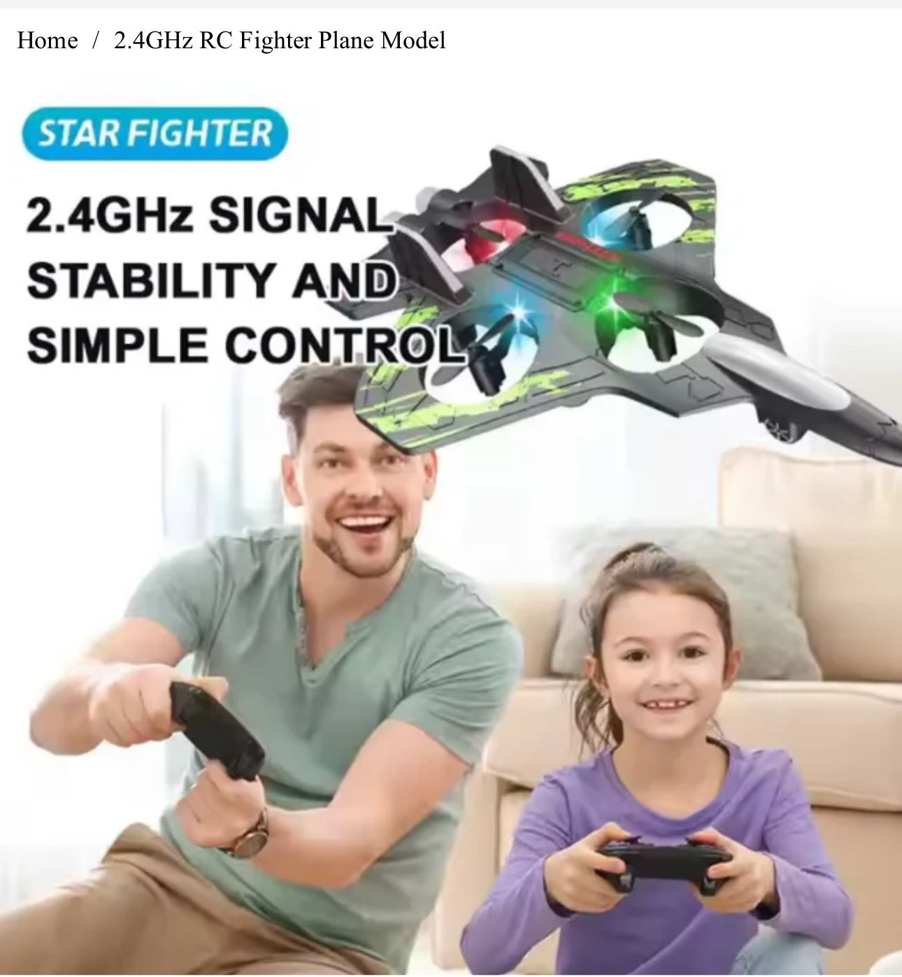 Remote Control Fighter Aircraft