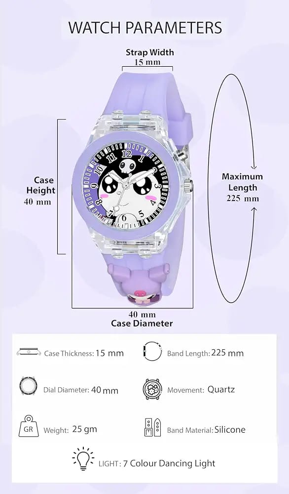 Sanrio Led cartoon watch theme