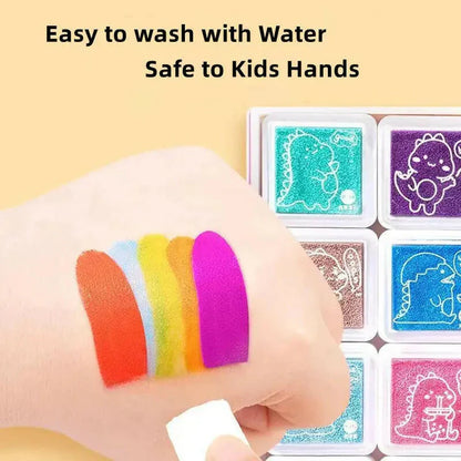 Kids Finger Painting Doodle Coloring Book