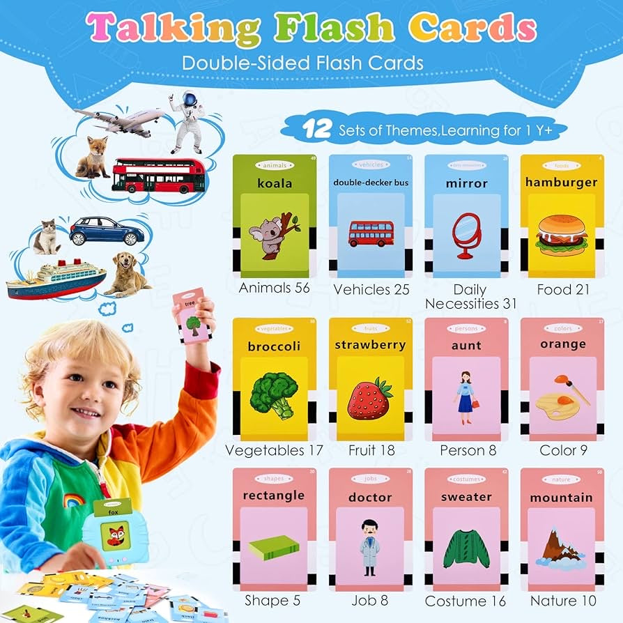 Talking Flash Cards (224 Cards)