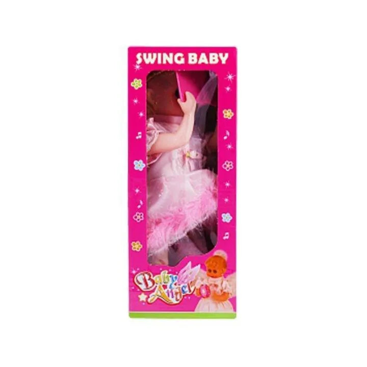 Baby Angel Book Reader Swing Doll Toys For Girls