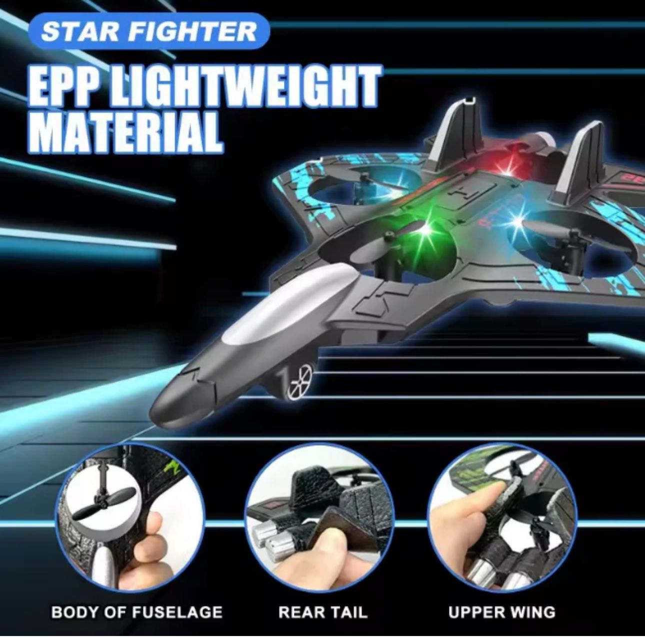 Remote Control Fighter Aircraft