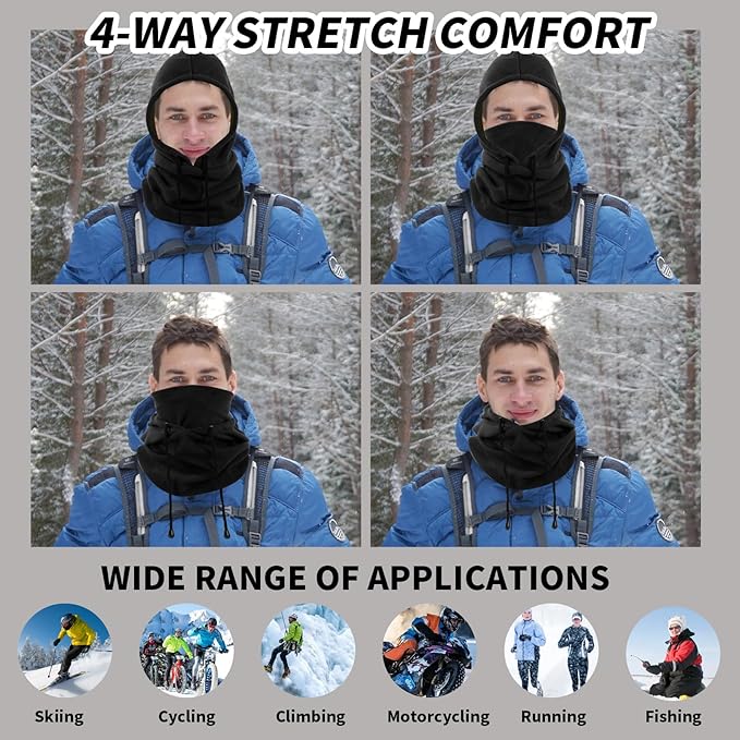 Winter Mask Cap Breathable Warm And Fashionable