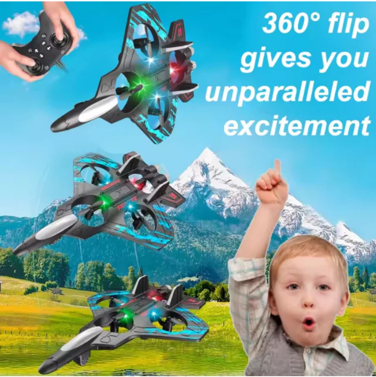 Remote Control Fighter Aircraft