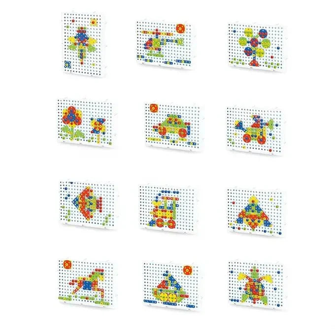 Creative Drilling Toy With Screwdriver Tool Playset (144 pcs)