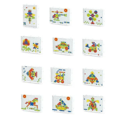 Creative Drilling Toy With Screwdriver Tool Playset (144 pcs)