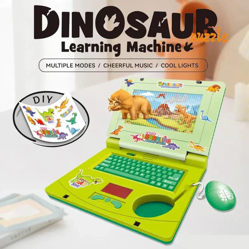 Dinosaur Laptop Toy For Kids