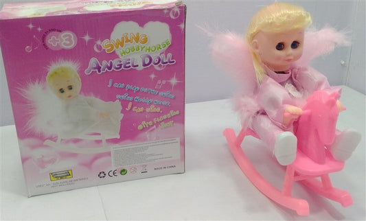 Swing Hobby horse Angel Doll