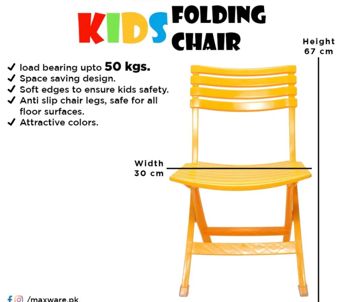 Kids Foldable Chairs and Table