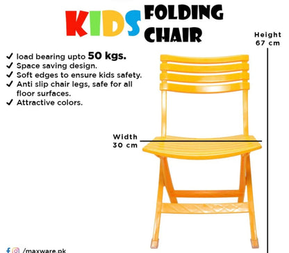 Kids Foldable Chairs and Table