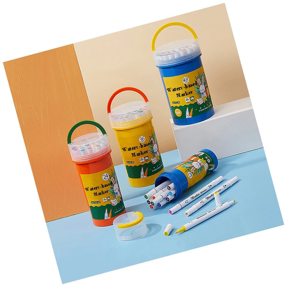 12 Colors Sketch Manga Art Design Dual Tips
Alcohol Ink Quick Dry Marker Pen Set With Broad And Fine Tips