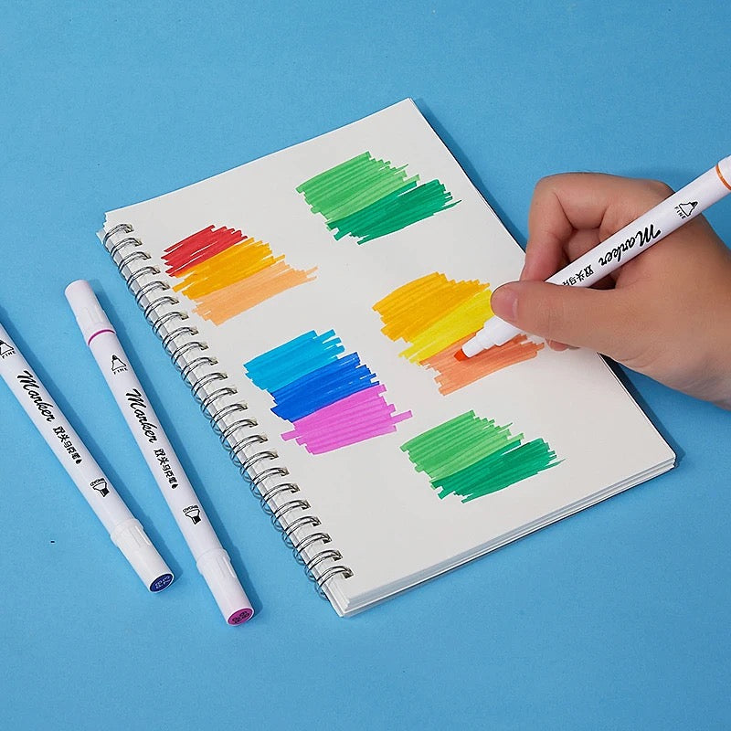 12 Colors Sketch Manga Art Design Dual Tips
Alcohol Ink Quick Dry Marker Pen Set With Broad And Fine Tips