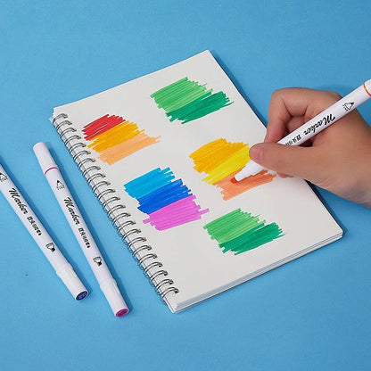 12 Colors Sketch Manga Art Design Dual Tips
Alcohol Ink Quick Dry Marker Pen Set With Broad And Fine Tips