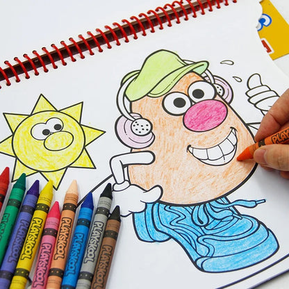 Pack of 36 Non-toxic Washable
Crayons Colors Crayons Set
Wax Crayon For Children Kids