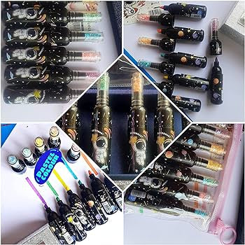 Party Supplies Space Theme Bottle Shape Highlighter Set | Pack Of 6 Pcs