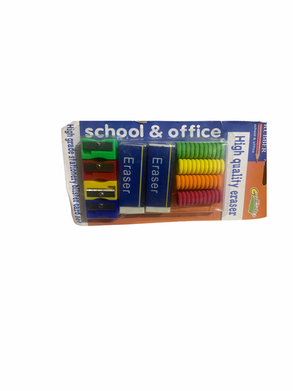 High Grade Stationary Set for School (10 Pcs)