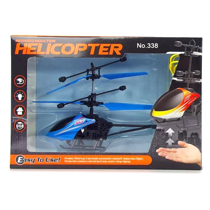2 in 1 Hand Sensor Helicopter with remote control