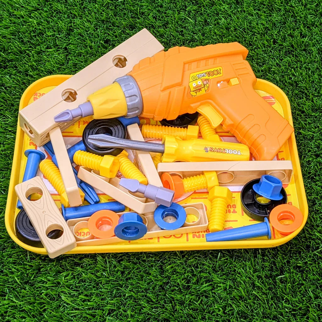 Electric Tool Set for Kids – DIY Construction Tools for Pretend Play and Skill Building
