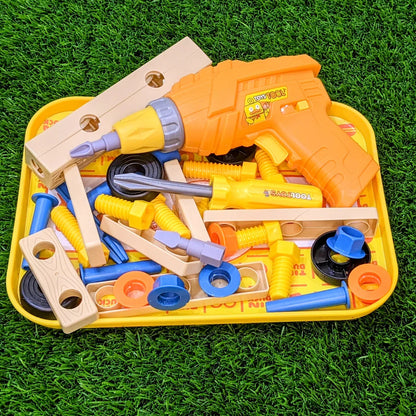 Electric Tool Set for Kids – DIY Construction Tools for Pretend Play and Skill Building