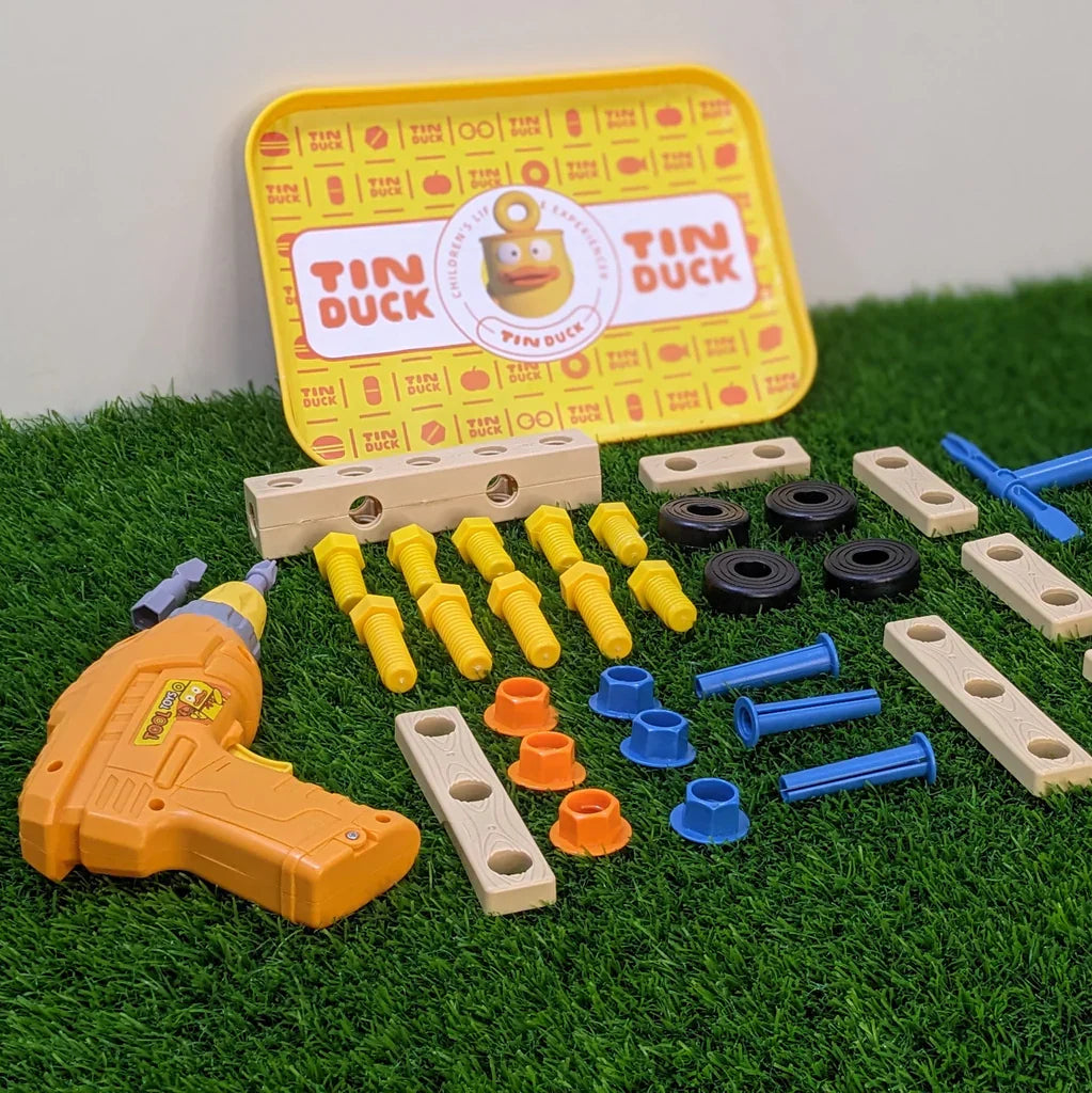 Electric Tool Set for Kids – DIY Construction Tools for Pretend Play and Skill Building