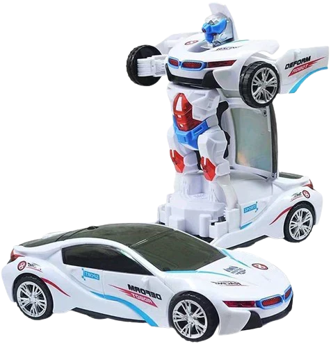 Deforming robot Car With Music & Lights