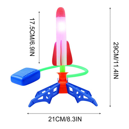 Children's Step-On Rocket Launcher Toy