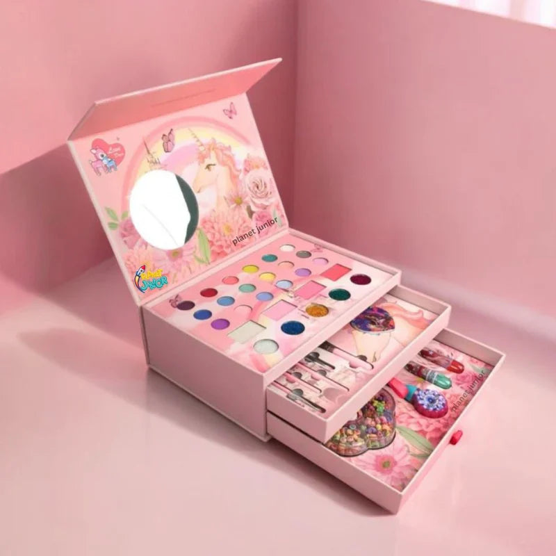 Complete Makeup Layers Cosmetics Box