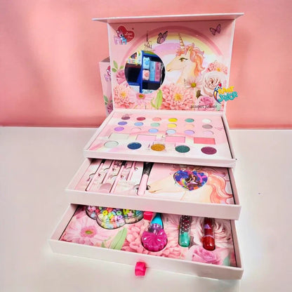 Complete Makeup Layers Cosmetics Box