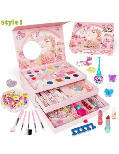 Complete Makeup Layers Cosmetics Box