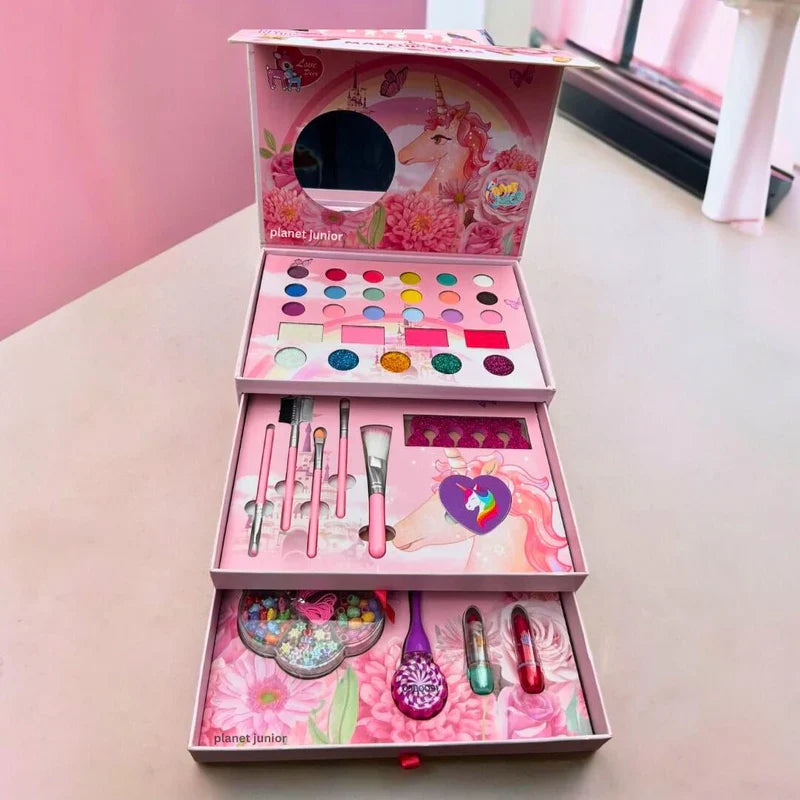 Complete Makeup Layers Cosmetics Box