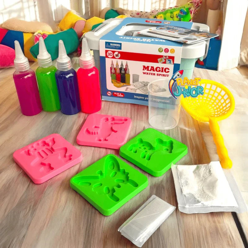 Creative 3D Pack of Fun Colors Magic Water Elf Toy Kit