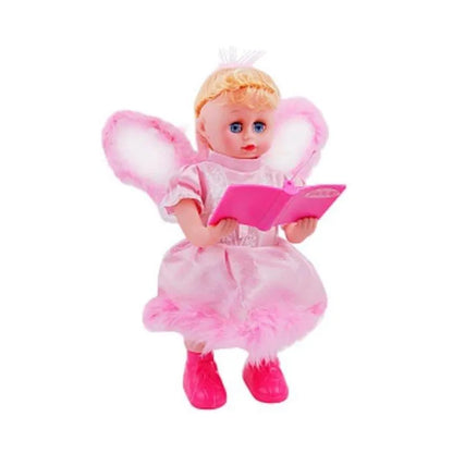 Baby Angel Book Reader Swing Doll Toys For Girls