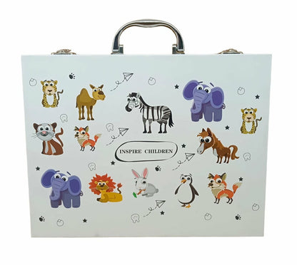 Wooden Brief Case Art Set