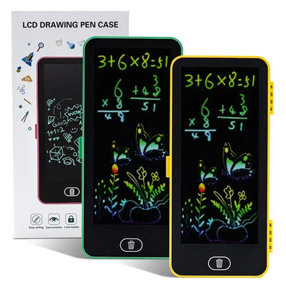 Multi-Use LCD Writing Tablet Pencil Case with magic book