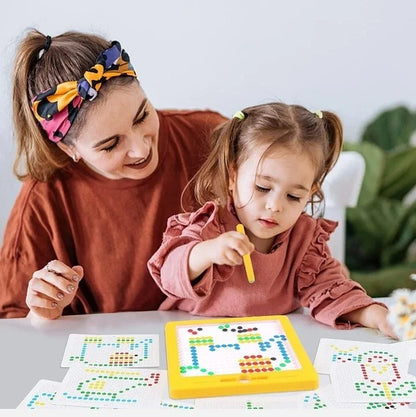 Magnetic drawing board toy for kids